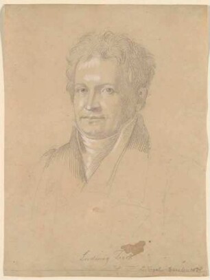 Bildnis Tieck, Ludwig (1773-1853), Schriftsteller