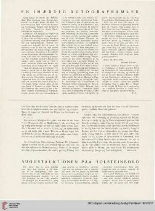 Augustauktionen paa Holsteinborg