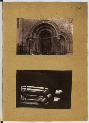 Stiftskirche Sankt Peter und Paul, Königslutter: Details (aus: Skizzen- und Fotoalbum 10)