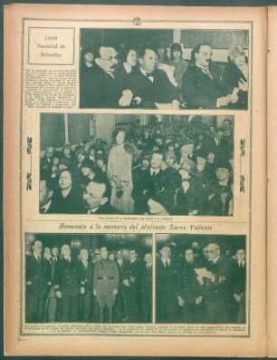 Homenaje a la memoria del almirante Sáenz Valiente