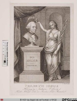 Bildnis Friedrich Josias, Prinz von Sachsen-Coburg-Saalfeld