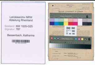 Entnazifizierung Katharina Bessenbach , geb. 05.02.1890 (Kommanditistin)