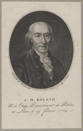 Bildnis des J. M. Roland