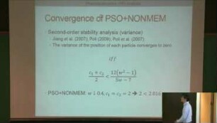 Statistical modeling and applications of particle swarm optimization