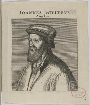 Bildnis des Joannes Wiclefvs