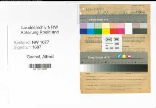 Entnazifizierung Alfred Gaebel , geb. 27.09.1900 (Kriminalbeamter)