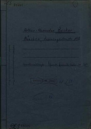 Becker, Arthur Alexander
