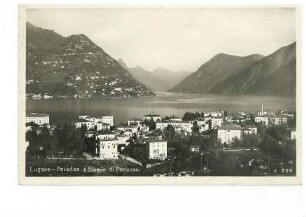Lugano - Paradiso e Sfondo di Porlezza