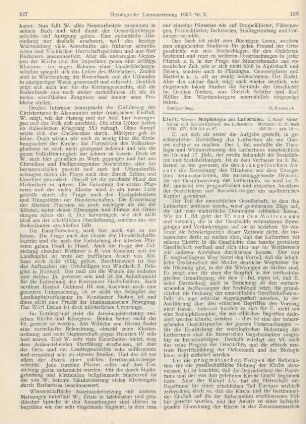 128-136 [Rezension] Soziallehren und Sozialwirkungen des Luthertums