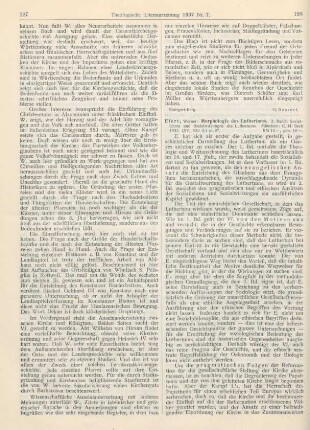 128-136 [Rezension] Soziallehren und Sozialwirkungen des Luthertums