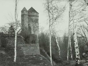 Burg Stolpen : Burg Stolpen. Blick auf den Johannisturm (Coselturm)