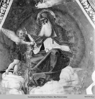 Chorfresken : Gewölbefresken : Kirchenvater Hieronymus