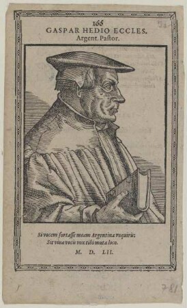 Bildnis des Gaspar Hedio