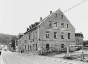 Olbernhau, Wohnhäuser : Olbernhau. Wohnhäuser, Zöblitzer Straße 5/9. Straßenansicht