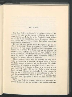 La viuda