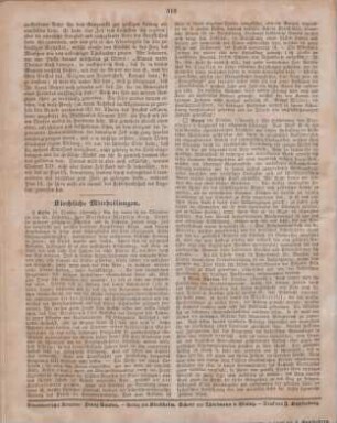 516 Kirchliche Mittheilungen