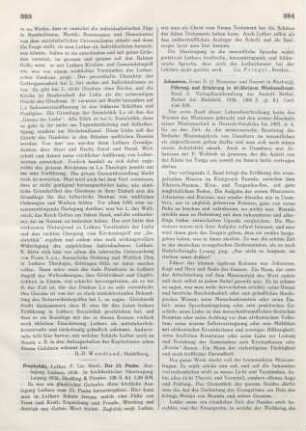 393-394 [Rezension] Luther, Martin, Der 23. Psalm