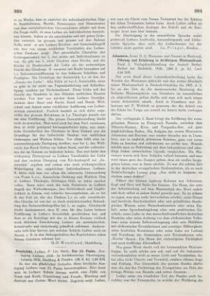 393-394 [Rezension] Luther, Martin, Der 23. Psalm