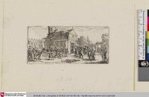 [Zerstörung eines Klosters; Dévastation d'un monastère.]