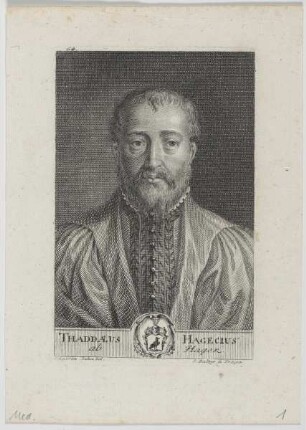 Bildnis des Thaddaeus Hagecius