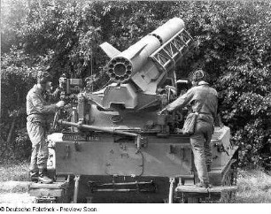 Deutschland . Nationale Volksarmee - Landstreitkräfte. Taktische Übung der Raketentruppen (Taktische Raketen)