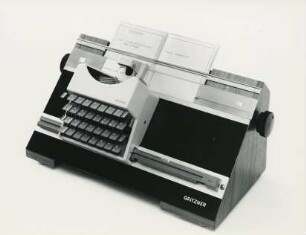 Gritzner-Beschriftungsmaschine der G. M. Pfaff AG