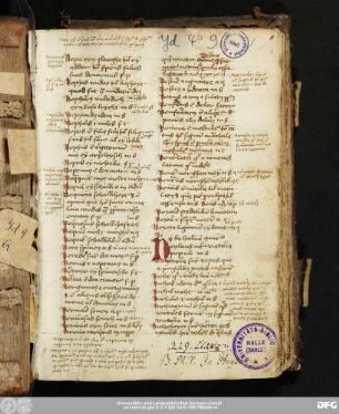 [Alphabetisches Vokabular mit Worterläuterungen (lateinisch-deutsch; unvollständig, N-Z)]