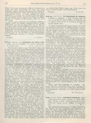 330-331 [Rezension] Rodhe, Edvard, Schwedische Kirchenkunde