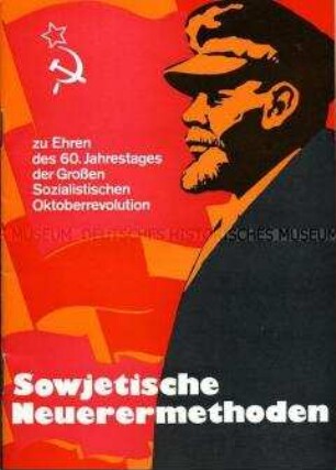 Übersicht über "Sowjetische Neuerermethoden"