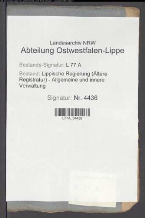 Konzession für einen Hutmacher