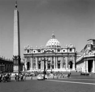 San Pietro in Vaticano; Peterskirche — Hauptfassade