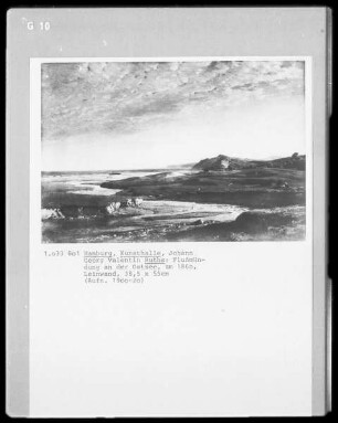 Flußmündung an der Ostsee