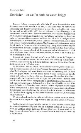 Gewidder - un wat 'n dorbi to weten kriggt
