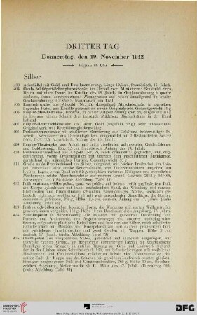 Silber (Nr. 403-449)