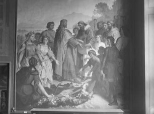 "Vaterländische Geschichtsgalerie": Herzog Tassilo II. gründet Herrenchiemsee... , im Jahre 792