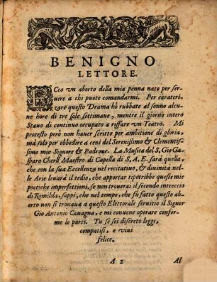 L' Oronte : Dramma Musicale Rappresentato Alle Ser.me Altezze Elettorali di Baviera