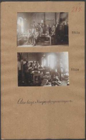 bayr. Kriegsgefangenenlager (Schneiderwerkstatt)