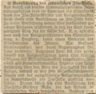 Album Erich Rahn; Jiu-Jitsu-Vorführung im Berliner Eispalast