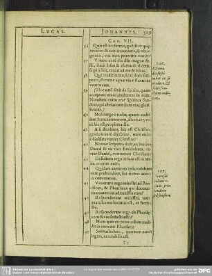 107. Pharisaei volunt ipsum prehendere sed frustra