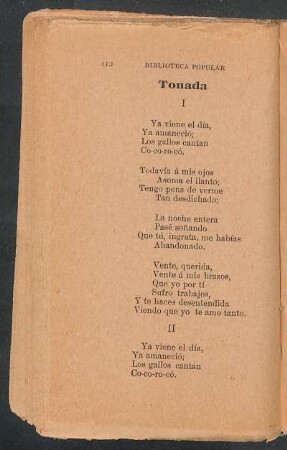 Tonada