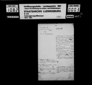 Kriegswohlfahrtspflege, Nachweisungen der Amtskörperschaften