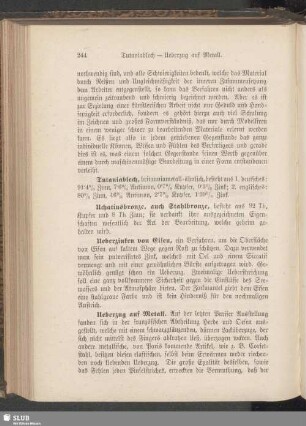 Tutaniablech - Ueberzug auf Metall