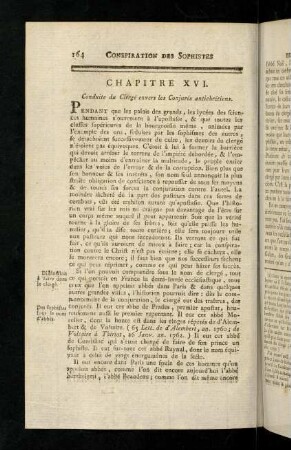 164-170, Chapitre XVI
