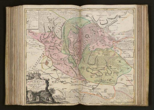 Comitatus Stolbergici ad Hercyniam ceterarumq[ue] ad Illustriss. Comites pertinentium Ditionum & terrarum ipsis adjacentium Geographica Descriptio