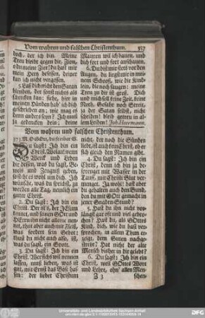 Vom wahren und falschen Christenthum.