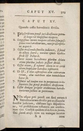 323-333, Caput XV.