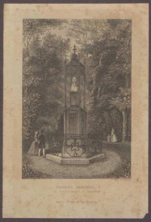 Hebel's Denkmal im Schlossgarten