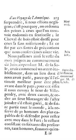 Autre établissement commencé par Monsieur de la Sale.