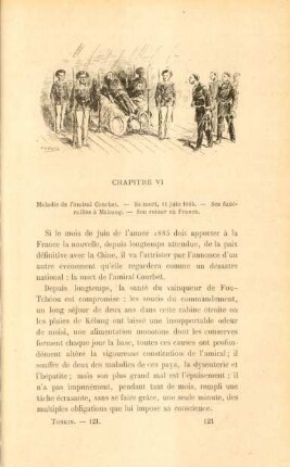 Chapitre VI. Maladie de l'amiral Courbet ...