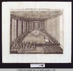 Der Reichstag in Regensburg 1640.